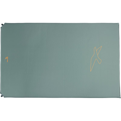 Килимок самонадувний Easy Camp Self-inflating Siesta Mat Double 3 cm Grey (300057)