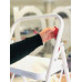 Драбина Rolser Taburete M/10 UNE 2 щаблі Blanco (MET003-1024)