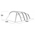 Намет п'ятимісний Easy Camp Hamra 5 (120495)
