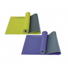 Килимок спортивний Toorx Yoga PVC 173 х 60 х 0,6 см для йоги та фітнесу Viola/Antracite (MAT-177)
