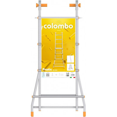 Драбина телескопічна Colombo Pratic 5+5 Steel (PRATIC5+5ACC)