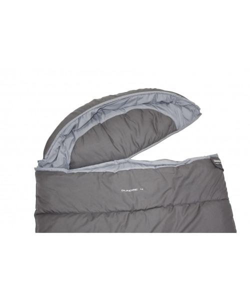 Спальний мішок High Peak Dundee 4/+4°C Grey/Light Grey Left (21238) Спальний мішок High Peak Dundee 4/+4°C Grey/Light Grey Left (21238)