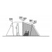 Намет п'ятимісний Easy Camp Hidra 5 (120491)