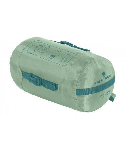 Спальний мішок Ferrino Lightec 550 +10°C Green (86153RVV)