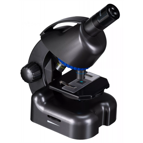 Мікроскоп Bresser Junior CM-04 100x-900x Black з набором для дослідів і адаптером для смартфона (14951) Мікроскоп Bresser Junior CM-04 100x-900x Black з набором для дослідів і адаптером для смартфона (14951)