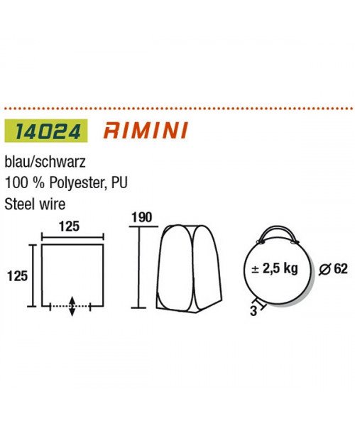 Намет технічний High Peak Rimini Blue (14023)