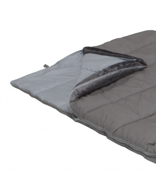 Спальний мішок High Peak Tay 8/+8°C Grey/Light Grey Left (21229)