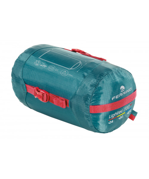 Спальний мішок Ferrino Lightec 700 SQ/+20°C Green Left (86154NVVS)