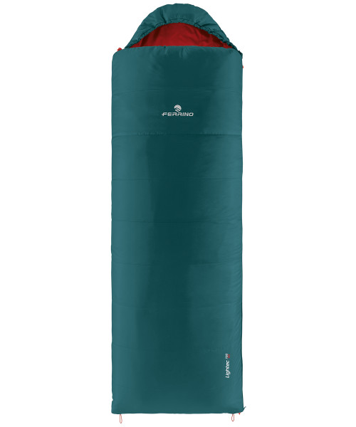 Спальний мішок Ferrino Lightec 700 SQ/+20°C Green Left (86154NVVS)