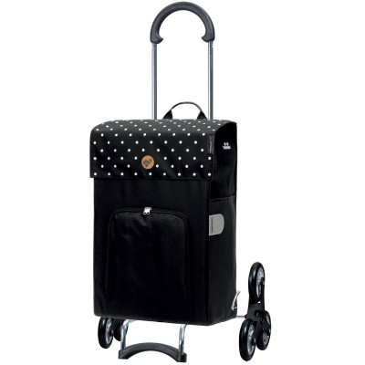 Сумка-візок Andersen Treppensteiger Scala Shopper Malit Black (119-044-80)