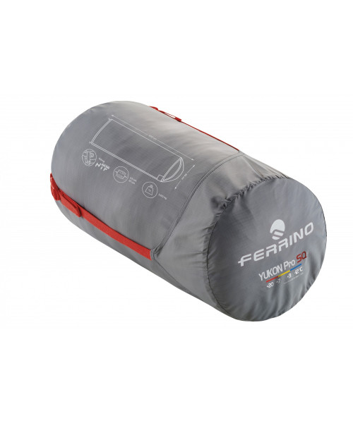 Спальний мішок Ferrino Yukon Pro SQ +3°C Red (86360NRR)