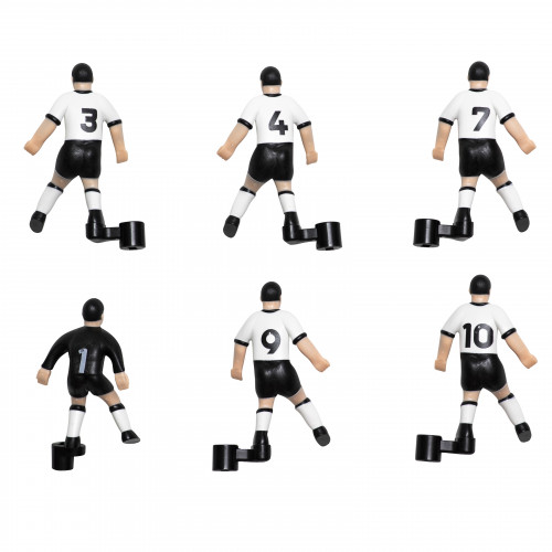 Комплект запасних гравців для настільного футболу Stiga Team White/Black (7113-2043-21) Комплект запасних гравців для настільного футболу Stiga Team White/Black (7113-2043-21)