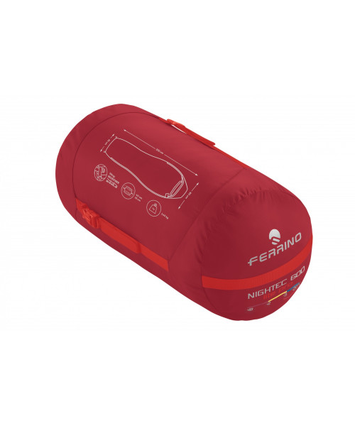 Спальний мішок Ferrino Nightec Lite Pro 600M -3°C Red (86708NRR)