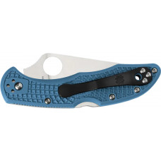 Ніж Spyderco Delica 4 Flat Ground Blue