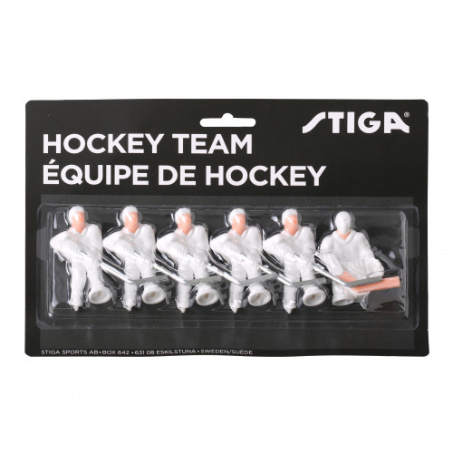 Комплект запасних гравців для настільного хокею Stiga Team HG White/White Paint On Your Own (7111-9080-11) Комплект запасних гравців для настільного хокею Stiga Team HG White/White Paint On Your Own (7111-9080-11)