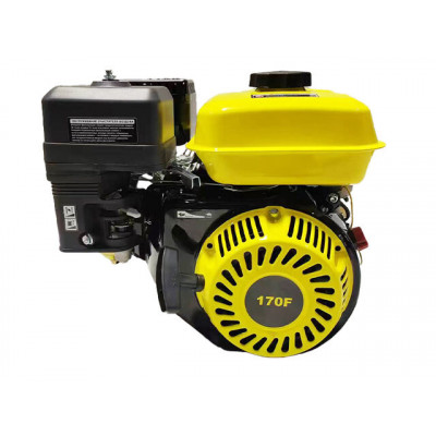 Двигун 170F - бензин (під шліци діаметр 25 мм) (7 л.с.) - YBX