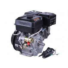 Двигун 188FE - бензин (під шпонку діаметр 25 мм) (13 к.с.) з електростартером - TTG