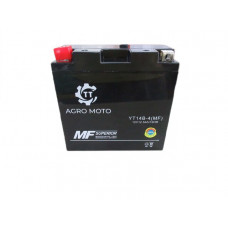 Акумулятор YT14B-4(MF) 12.5АH 150*70*145 мм - OUTDO