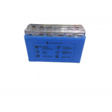 Акумулятор гелевий YTX7A-BS 7АH 150*87*94 мм синій, З ДИСПЛЕЄМ TTG - OUTDO