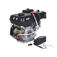 Двигун 170FE - бензин (під шліци діаметр 20 мм) (7 л.с.) з електростартером YBX