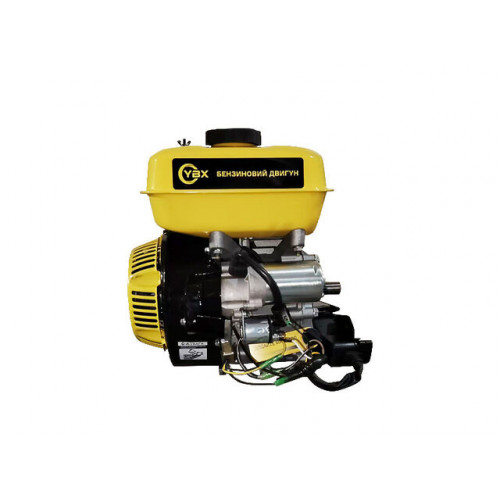 Двигун 170FE - бензин (під шліци діаметр 20 мм) (7 л.с.) з електростартером YBX