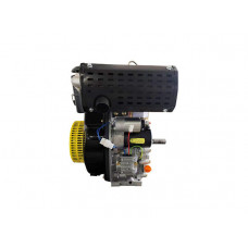 Двигун 186FE - дизель (під шпонку діаметр 25 мм) (9 л.с.) з електростартером - YBX