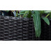 Горщик для квітів Keter 39 л. Cylinder Planter Large, сірий