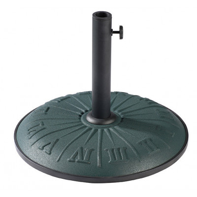 Підставка для парасолі Time Eco TE-С2-15 бетонна кругла зелена, 15 кг