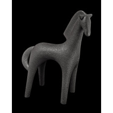 Статуетка N264/A "Кінь" 23 см, т.-сір.