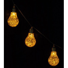 Гірлянда "Декоративні лампочки", "Luca Lighting" 2,1 м золотисті