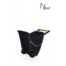 Садовий пластиковий візок PROSPERPLAST LOAD & GO II, 85 л - оливковий