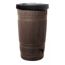 Ємність для збору дощової води Prosperplast Woodcan, 265 л, коричнева