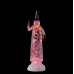 Фігурка декоративна "Сніговик", 12*9*27 см., "Luca Lighting", мультикольоровий