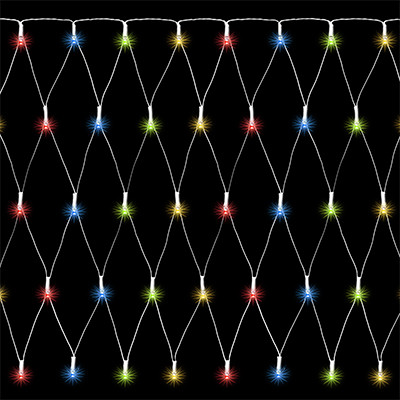 Гірлянда 2х2 м., quot; -Jumi-, 200 LED, колір мультикольоровий