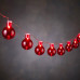 Гірлянда 2.4 м, "Лампочки червоні", "Luca" Гірлянда 2.4 м, "Лампочки червоні", "Luca"