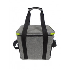 Сумка-холодильник Time Eco TE-320S, 20 л, сіра з чорним