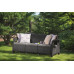 Софа садова пластикова Keter Corfu love seat max, сіра Софа садова пластикова Keter Corfu love seat max, сіра