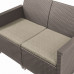 Комплект садових меблів Keter Emma 2 seater set, бежевий