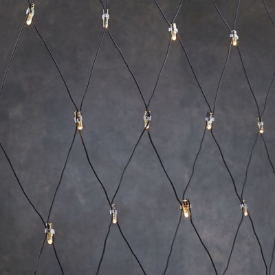 Гірлянда 2х2 м. "Сітка" "Luca Lighting", колір теплий білий