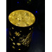 Світильник декоративний скляний "Luca Lighting", led 15, 9*15 см, червоний, сніжинки, 3АА