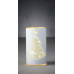 Світильник декоративний скляний "Luca Lighting", led 15, 9*15 см, білий, ялинка, 3АА