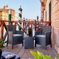Набір садових меблів BICA Lido terrace, графіт