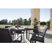 Стілець садовий пластиковий BICA Verona armchair, графіт