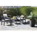 Набір меблів Keter Emily Patio set з подушками, графіт Набір меблів Keter Emily Patio set з подушками, графіт