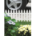 Садова огорожа Prosperplast GARDEN CLASSIC, біла, 3,2 м