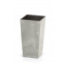Горщик з кашпо для рослин 2в1 PROSPERPLAST URBI SQUARE BETON 2/4 л