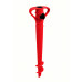 Підставка-гвинт для садової парасолі Adriatic пластикова червона, 43 см