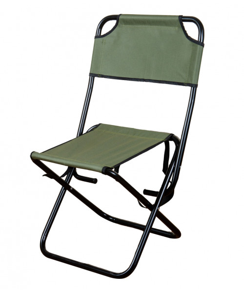 Стілець розкладний NeRest NR-22 зі спинкою, хакі