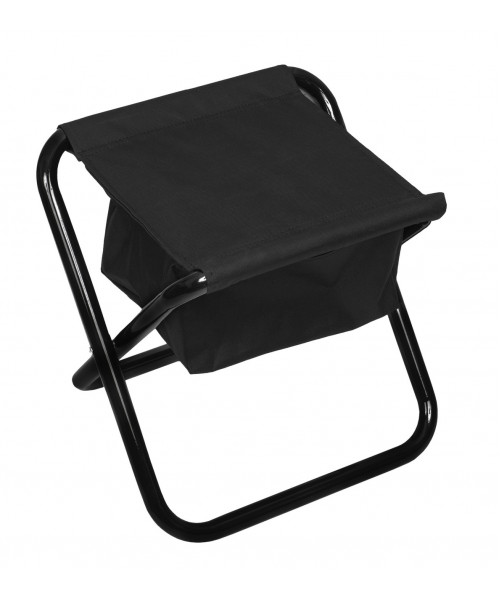 Стілець розкладний із сумкою NeRest NR-25 S, чорний