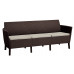 Комплект садових меблів Keter Salemo 3 seater set, коричневий Комплект садових меблів Keter Salemo 3 seater set, коричневий